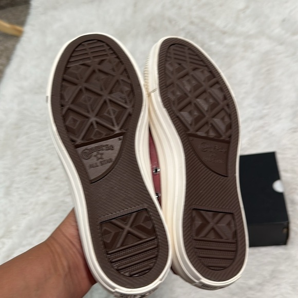 👛 NWT Converse Shorline Slip On Sneaker in Royal Flushec/Silver - Picture 3 of 4